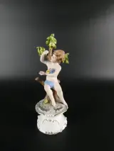 Set van 2 putti beeldjes - Capodimonte – foto 3 – kavel bij De Kringwinkel, Heverlee