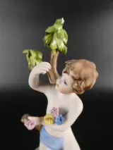 Set van 2 putti beeldjes - Capodimonte – foto 4 – kavel bij De Kringwinkel, Heverlee