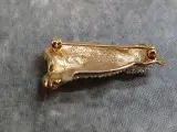 Set van 2 vintage diervormige broches en pins met strass-stenen – foto 7 – kavel bij De Kringwinkel, Gent