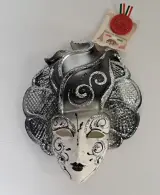 Set van 5 Venetiaanse decoratieve maskers handgeschilderd – foto 6 – kavel bij De Kringwinkel, Turnhout