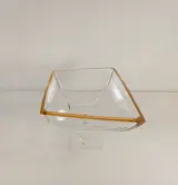 Set van 2 vintage Walther Glas schalen – Duitsland – foto 3 – kavel bij De Kringwinkel, Turnhout