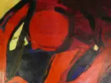 Abstract olieverfschilderij – E. GRON, 1993 – foto 10 – kavel bij De Kringwinkel, Heverlee