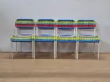 Vintage IKEA FÄRGGLAD kinderstoelen - set van vier - Maria Vinka (Jaren '90) – foto 2 – kavel bij De Kringwinkel, Gent
