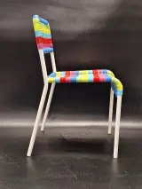 Vintage IKEA FÄRGGLAD kinderstoelen - set van vier - Maria Vinka (Jaren '90) – foto 6 – kavel bij De Kringwinkel, Gent