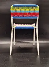 Vintage IKEA FÄRGGLAD kinderstoelen - set van vier - Maria Vinka (Jaren '90) – foto 7 – kavel bij De Kringwinkel, Gent