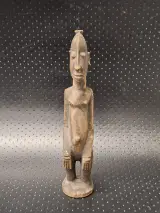 Zeldzame set van drie Dogon voorouderbeelden uit Mali West-Afrika – foto 2 – kavel bij De Kringwinkel, Gent