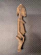 Zeldzame set van drie Dogon voorouderbeelden uit Mali West-Afrika – foto 6 – kavel bij De Kringwinkel, Gent