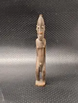 Zeldzame set van drie Dogon voorouderbeelden uit Mali West-Afrika – foto 7 – kavel bij De Kringwinkel, Gent