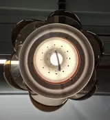 Vintage Herda “Flower” Space Age hanglamp - iconisch jaren ’70 design – foto 8 – kavel bij De Kringwinkel, Gent