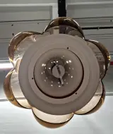 Vintage Herda “Flower” Space Age hanglamp - iconisch jaren ’70 design – foto 9 – kavel bij De Kringwinkel, Gent