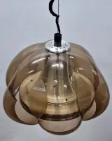 Vintage Herda “Flower” Space Age hanglamp - iconisch jaren ’70 design – foto 10 – kavel bij De Kringwinkel, Gent