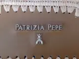 Patrizia Pepe raphia en lederen clutch – foto 4 – kavel bij De Kringwinkel, Gent