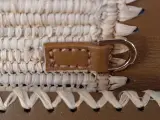 Patrizia Pepe raphia en lederen clutch – foto 7 – kavel bij De Kringwinkel, Gent