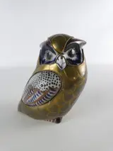 Set van 3 decoratieve uilenbeeldjes – foto 2 – kavel bij De Kringwinkel, Heverlee
