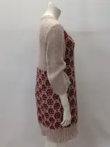 Dries Van Noten gebreide jurk / lange trui – foto 2 – kavel bij De Kringwinkel, Gent