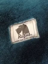 Luxe Italiaanse vintage Shearling mantel van Rufus - Teal – foto 9 – kavel bij De Kringwinkel, Gent