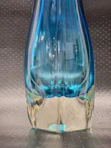 Vintage vaas in Murano-stijl met blauwe Sommerso kern – foto 4 – kavel bij De Kringwinkel, Gent