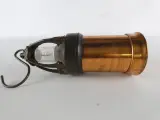 Vintage mijnwerkerslamp op batterijen / Decoratieve koperen lantaarn – foto 4 – kavel bij De Kringwinkel, Heverlee