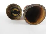 Vintage mijnwerkerslamp op batterijen / Decoratieve koperen lantaarn – foto 10 – kavel bij De Kringwinkel, Heverlee