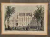 Twee antieke staalgravures van Brugge - handgekleurd, ca. 1830 - William Henry Bartlett – foto 3 – kavel bij De Kringwinkel, Gent