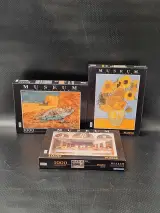 Drie kunstpuzzels van Clementoni Museum Collection - Leonardo Da Vinci en Vincent Van Gogh – kavel bij De Kringwinkel, Gent