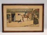 Good Morning, Mrs. Flanagan en Good Morning, Squire Brown - set van twee kleurrijke prenten - Cecil Aldin – foto 2 – kavel bij De Kringwinkel, Gent