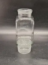 XL antieke apothekerspot van 32.5 cm met geslepen stop – foto 5 – kavel bij De Kringwinkel, Gent