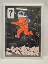 9-delige set gebaseerd op de strips van Kuifje "Raket naar de maan"(1953) en "Mannen op de maan"(1954) - Hergé/Moulinsart – foto 2 – kavel bij De Kringwinkel, Gent