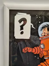 9-delige set gebaseerd op de strips van Kuifje "Raket naar de maan"(1953) en "Mannen op de maan"(1954) - Hergé/Moulinsart – foto 5 – kavel bij De Kringwinkel, Gent