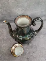 WMF vierdelig verzilverd koffie- en theeservies - Art-Deco – foto 4 – kavel bij De Kringwinkel, Gent