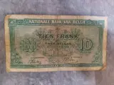 Lot van 10 historische belgische bankbiljetten - Belgische Frank en Belga - Jaren '30 - '50 – foto 7 – kavel bij De Kringwinkel, Gent