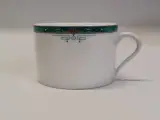 67-delig Porcelaine de Sologne servies met groene gemarmerde rand - Frankrijk – foto 4 – kavel bij De Kringwinkel, Gent