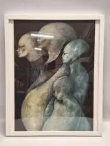 Amitiés particulières - Gesigneerde lithografie 222/250 (1989) - Gérard Daran – foto 2 – kavel bij De Kringwinkel, Gent