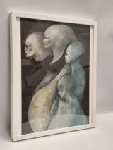 Amitiés particulières - Gesigneerde lithografie 222/250 (1989) - Gérard Daran – foto 3 – kavel bij De Kringwinkel, Gent