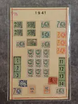 Verzameling historische Belgische fiscale zegels en opdrukken (1941–1943) – foto 3 – kavel bij De Kringwinkel, Gent