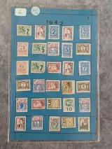 Verzameling historische Belgische fiscale zegels en opdrukken (1941–1943) – foto 4 – kavel bij De Kringwinkel, Gent