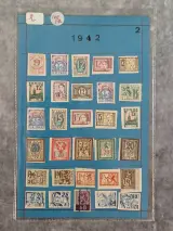 Verzameling historische Belgische fiscale zegels en opdrukken (1941–1943) – foto 5 – kavel bij De Kringwinkel, Gent