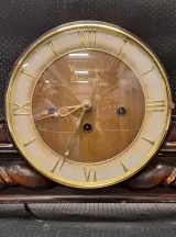 Vintage Westminster Belcanto schouwklok - mechanische pendule met Westminster-carillon – foto 3 – kavel bij De Kringwinkel, Gent