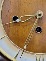 Vintage Westminster Belcanto schouwklok - mechanische pendule met Westminster-carillon – foto 7 – kavel bij De Kringwinkel, Gent