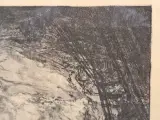 Storm Kempen - Handgesigneerde originele ets - Dirk Baksteen - 5e staat – foto 4 – kavel bij De Kringwinkel, Gent
