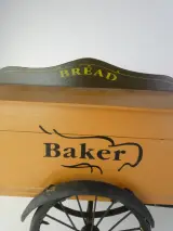Miniatuur triporteur bakkersfiets – decoratief schaalmodel met broodbak – foto 2 – kavel bij De Kringwinkel, Heverlee