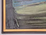 Geabstraheerd landschap met velden (1969) - B. Van De Velde – foto 4 – kavel bij De Kringwinkel, Gent