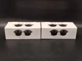 Set van 4 Smeg Mini Cocottes / Stoofpotjes met Deksel - Zwart Keramiek (2x Set van 2 in Originele Doos) – kavel bij De Kringwinkel, Gent