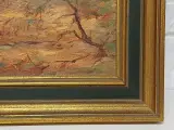 Schilderij jachttafereel - H. Altermann – foto 2 – kavel bij De Kringwinkel, Herzele