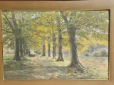 Schilderij boslandschap - H. Houben – foto 2 – kavel bij De Kringwinkel, Herzele