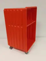 Set vintage IKEA trolley's met bijhorende Traktor-kruk – foto 8 – kavel bij De Kringwinkel, Ronse