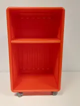 Set vintage IKEA trolley's met bijhorende Traktor-kruk – foto 9 – kavel bij De Kringwinkel, Ronse