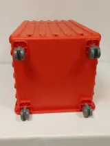 Set vintage IKEA trolley's met bijhorende Traktor-kruk – foto 10 – kavel bij De Kringwinkel, Ronse