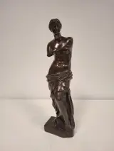 Klassiek Bronzen Beeldje - Venus de Milo / Aphrodite – kavel bij De Kringwinkel, Ronse