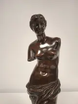 Klassiek Bronzen Beeldje - Venus de Milo / Aphrodite – foto 2 – kavel bij De Kringwinkel, Ronse